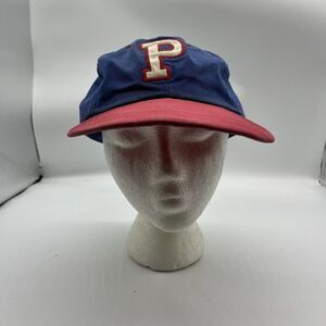 Vintage Polo Ralph Lauren Hat Big P Logo Baseball Cap Fitted